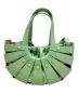 BOTTEGA VENETA (ボッテガベネタ) シェルバッグ グリーン：100000円