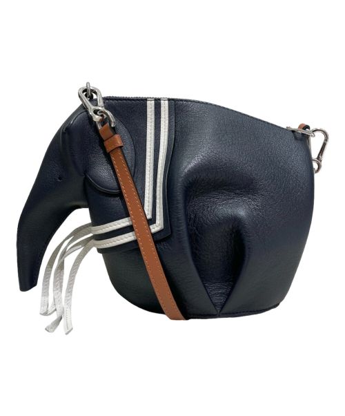 LOEWE（ロエベ）LOEWE (ロエベ) セーラーエレファントショルダーバッグ ブラックの古着・服飾アイテム