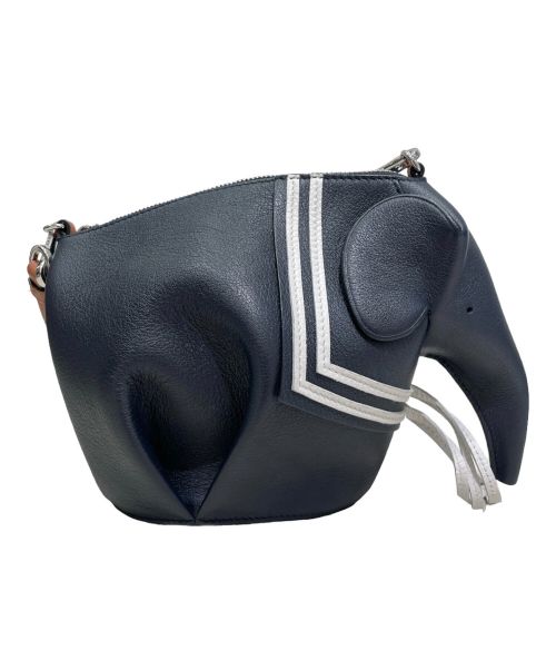 LOEWE（ロエベ）LOEWE (ロエベ) セーラーエレファントショルダーバッグ ブラックの古着・服飾アイテム