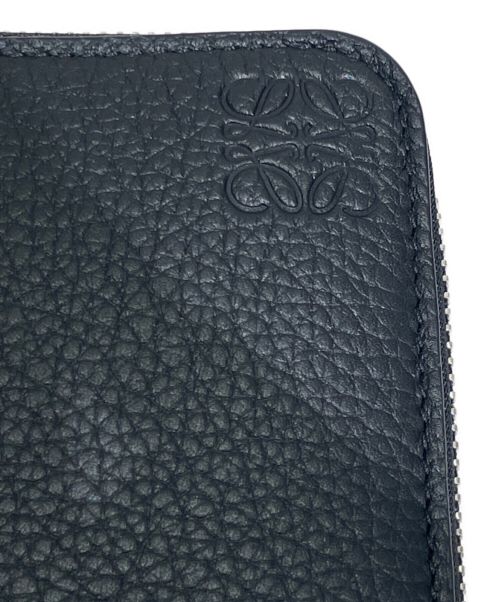 LOEWE（ロエベ）LOEWE (ロエベ) ジップアラウンドウォレット ブラックの古着・服飾アイテム