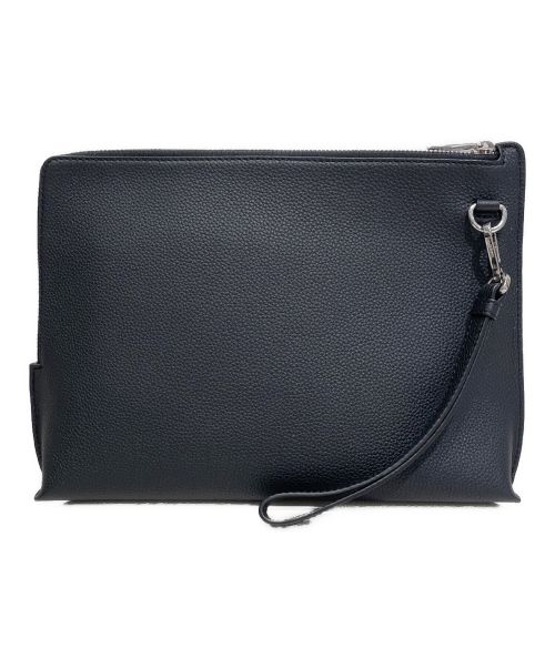 LOEWE（ロエベ）LOEWE (ロエベ) Lジップポーチ ブラックの古着・服飾アイテム