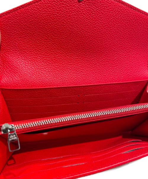 LOUIS VUITTON（ルイ ヴィトン）LOUIS VUITTON (ルイ ヴィトン) ポルトフォイユサラNM レッド サイズ:NMの古着・服飾アイテム