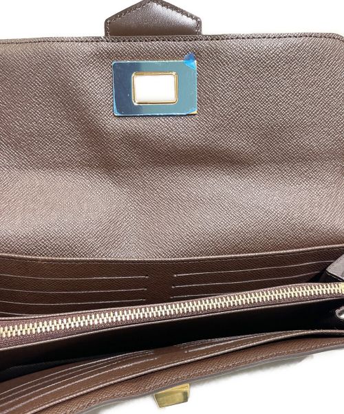 LOUIS VUITTON（ルイ ヴィトン）LOUIS VUITTON (ルイ ヴィトン) ポルトフォイユ・ローズベリー ブラウンの古着・服飾アイテム