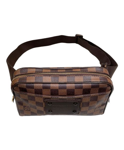 LOUIS VUITTON（ルイ ヴィトン）LOUIS VUITTON (ルイ ヴィトン) バムバッグ・ブルックリン ブラウンの古着・服飾アイテム