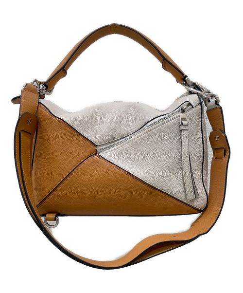 LOEWE（ロエベ）LOEWE (ロエベ) パズルバッグミディアム ベージュ サイズ:ミディアムの古着・服飾アイテム