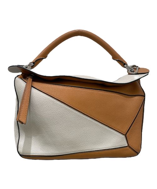 LOEWE（ロエベ）LOEWE (ロエベ) パズルバッグミディアム ベージュ サイズ:ミディアムの古着・服飾アイテム