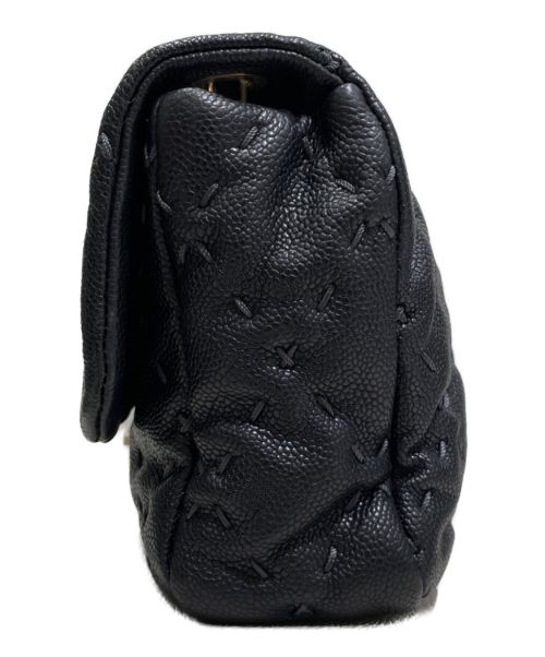 CHANEL（シャネル）CHANEL (シャネル) マトラッセ28 ブラック×マットゴールド サイズ:28の古着・服飾アイテム
