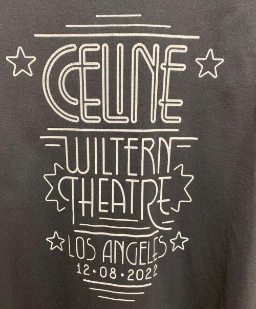 CELINE（セリーヌ）CELINE (セリーヌ) WILTERN Tシャツ ブラック サイズ:Ｓの古着・服飾アイテム