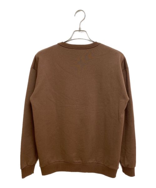 CELINE（セリーヌ）CELINE (セリーヌ) 23AW ロゴスウェット ブラウン サイズ:Sの古着・服飾アイテム