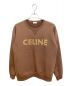 CELINE（セリーヌ）の古着「23AW ロゴスウェット」｜ブラウン