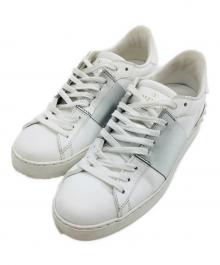 VALENTINO（ヴァレンティノ）の古着「ヒドゥンスニーカー」｜ホワイト×シルバー