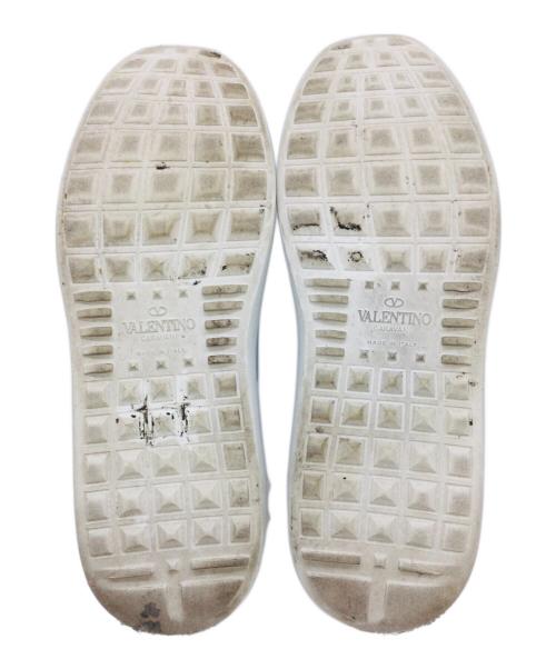 VALENTINO（ヴァレンティノ）VALENTINO (ヴァレンティノ) ヒドゥンスニーカー ホワイト×シルバー サイズ:35の古着・服飾アイテム
