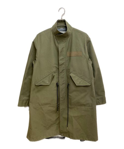 sacai（サカイ）sacai (サカイ) Oxford Coat カーキ サイズ:1の古着・服飾アイテム