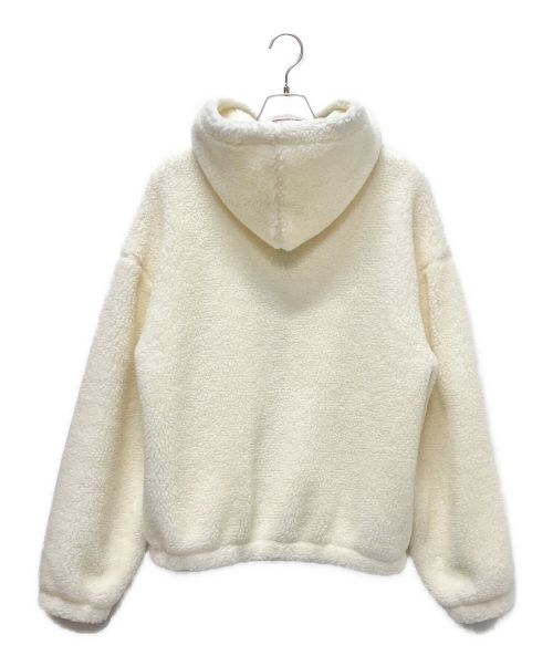 CELINE（セリーヌ）CELINE (セリーヌ) ルーズフードジャケット ホワイト サイズ:Sの古着・服飾アイテム