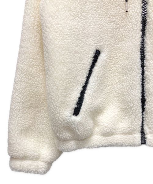CELINE（セリーヌ）CELINE (セリーヌ) ルーズフードジャケット ホワイト サイズ:Sの古着・服飾アイテム