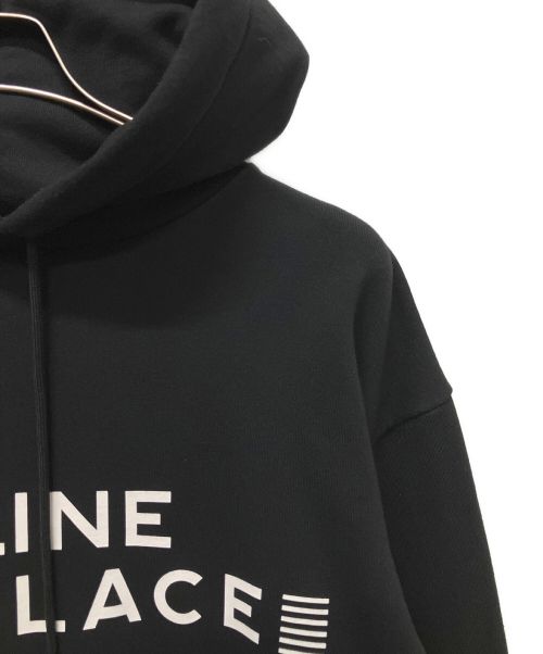 CELINE（セリーヌ）CELINE (セリーヌ) LE PALACE/ルパレスフーディー ブラック サイズ:Mの古着・服飾アイテム