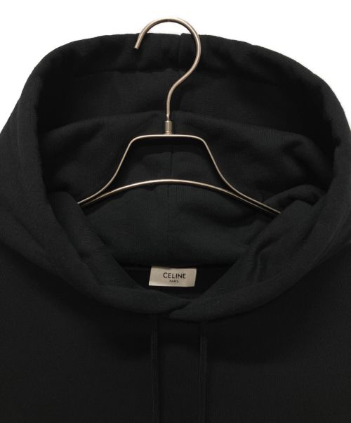 CELINE（セリーヌ）CELINE (セリーヌ) LE PALACE/ルパレスフーディー ブラック サイズ:Mの古着・服飾アイテム