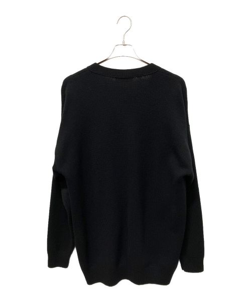 CELINE（セリーヌ）CELINE (セリーヌ) トリオンフロングカーディガン ブラック サイズ:XSの古着・服飾アイテム