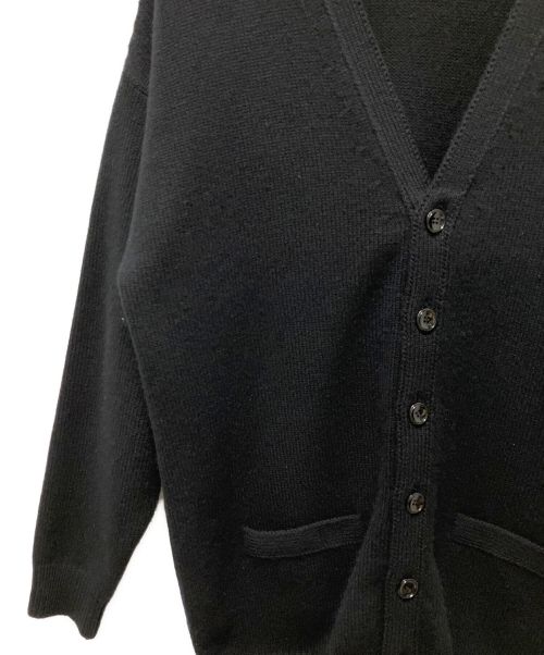 CELINE（セリーヌ）CELINE (セリーヌ) トリオンフロングカーディガン ブラック サイズ:XSの古着・服飾アイテム