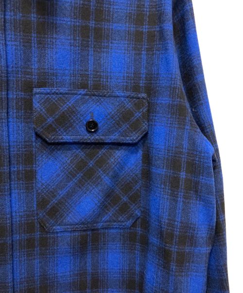 CELINE（セリーヌ）CELINE (セリーヌ) ルーズシャツ ブルー サイズ:37の古着・服飾アイテム