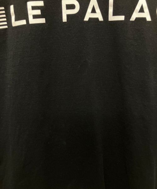 CELINE（セリーヌ）CELINE (セリーヌ) LE PALACE ロゴTシャツ ブラック サイズ:Sの古着・服飾アイテム
