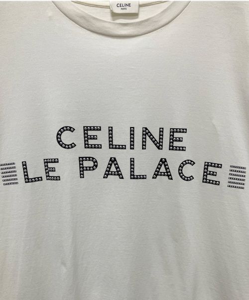 CELINE（セリーヌ）CELINE (セリーヌ) LE PALACE Tシャツ ホワイト サイズ:Sの古着・服飾アイテム