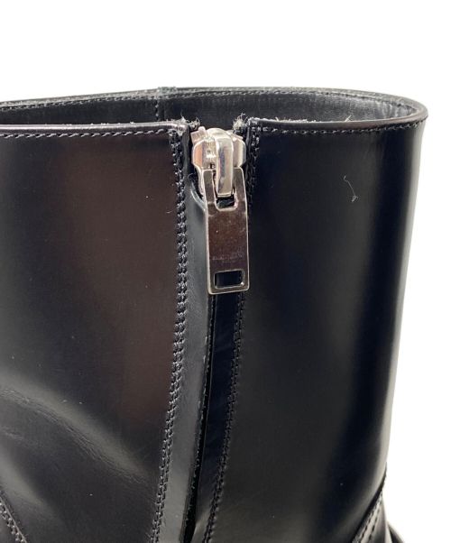 Saint Laurent Paris（サンローランパリ）Saint Laurent Paris (サンローランパリ) クラシックワイアットハーネスブーツ ブラック サイズ:41の古着・服飾アイテム