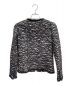 CHANEL (シャネル) ノーカラージャケット ブラック×ホワイト サイズ:34：240000円