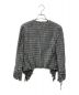 CHANEL (シャネル) Fringe Tweed Setup ネイビー×ブラック×ホワイト サイズ:ジャケット36/スカート38：150000円