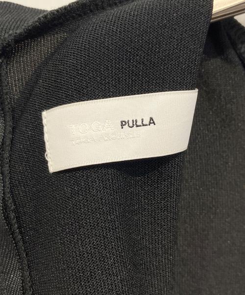 TOGA PULLA（トーガ プルラ）TOGA PULLA (トーガ プルラ) 半袖ワンピース ブラック サイズ:36の古着・服飾アイテム
