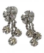 Christian Diorクリスチャン ディオール）の古着「フラワーピアス」｜シルバー