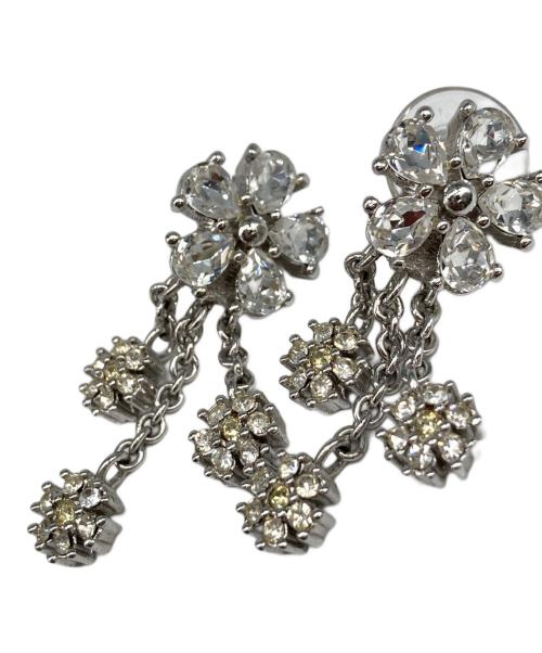 Christian Dior（クリスチャン ディオール）Christian Dior (クリスチャン ディオール) フラワーピアス シルバーの古着・服飾アイテム
