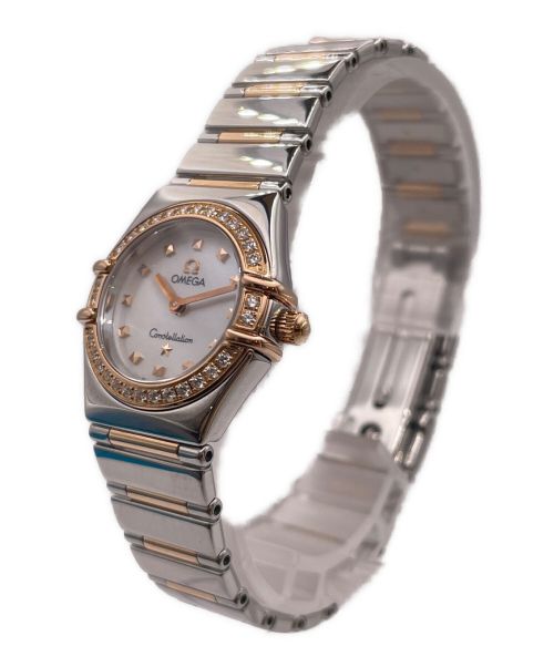 OMEGA（オメガ）OMEGA (オメガ) コンステーレション マイチョイス ダイヤベゼル シェル文字盤 サイズ:19ｍｍの古着・服飾アイテム