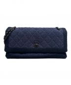 CHANELシャネル）の古着「マトラッセ」｜ネイビー×ブラック
