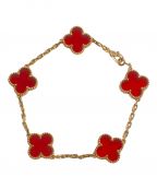 VAN CLEEF & ARPELSヴァンクリーフ＆アーペル）の古着「ヴィンテージアルハンブラブレスレット5モチーフ」