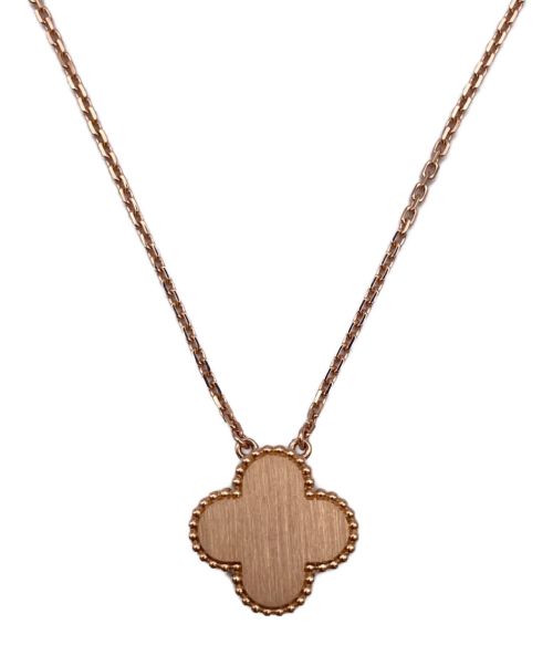 VAN CLEEF & ARPELS（ヴァンクリーフ＆アーペル）VAN CLEEF & ARPELS (ヴァンクリーフ＆アーペル) ヴィンテージアルハンブラ 1Pダイヤネックレスの古着・服飾アイテム