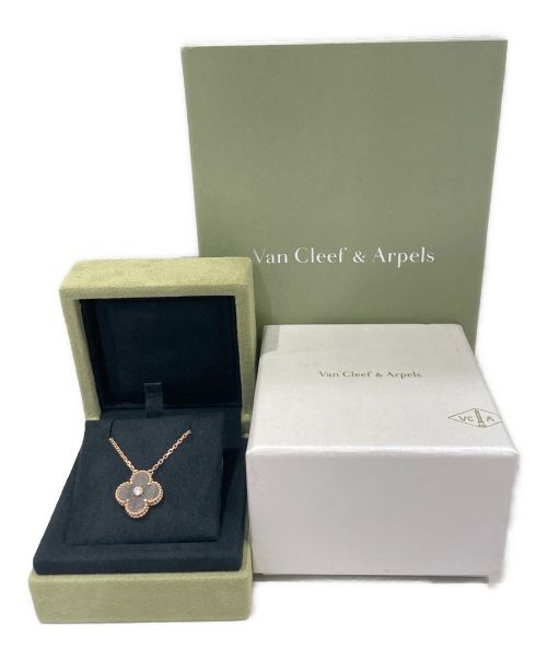 VAN CLEEF & ARPELS（ヴァンクリーフ＆アーペル）VAN CLEEF & ARPELS (ヴァンクリーフ＆アーペル) ヴィンテージアルハンブラ 1Pダイヤネックレスの古着・服飾アイテム