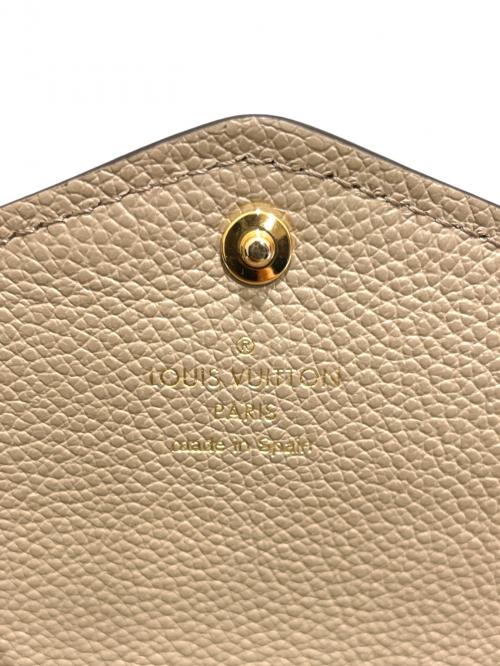 LOUIS VUITTON（ルイ ヴィトン）LOUIS VUITTON (ルイ ヴィトン) ポルトフォイユサラ ベージュの古着・服飾アイテム