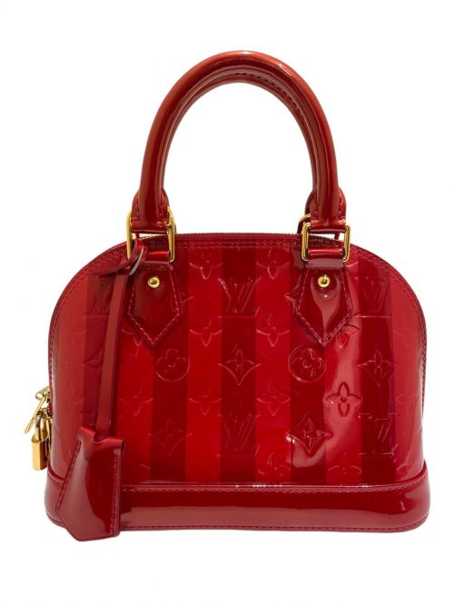 LOUIS VUITTON（ルイ ヴィトン）LOUIS VUITTON (ルイ ヴィトン) ヴェルニ レイユール アルマBB レッド サイズ:BBの古着・服飾アイテム