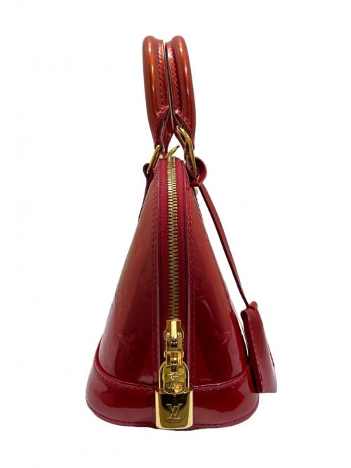 LOUIS VUITTON（ルイ ヴィトン）LOUIS VUITTON (ルイ ヴィトン) ヴェルニ レイユール アルマBB レッド サイズ:BBの古着・服飾アイテム