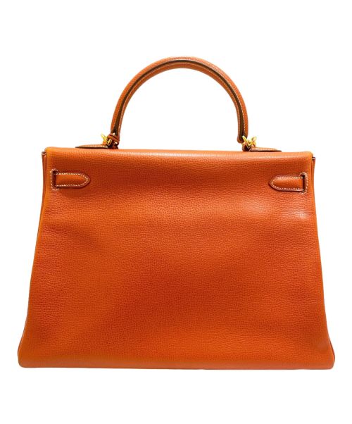 HERMES（エルメス）HERMES (エルメス) ケリー35 オレンジ系 サイズ:35の古着・服飾アイテム