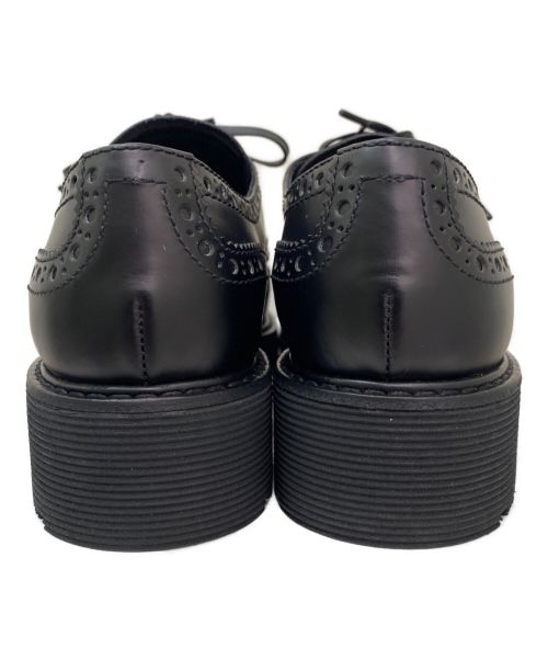 PRADA SPORTS（プラダスポーツ）PRADA SPORTS (プラダスポーツ) ウィングチップシューズ ブラック サイズ:37の古着・服飾アイテム