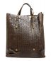 BOTTEGA VENETA (ボッテガベネタ) レザートートバッグ ブラウン：80000円