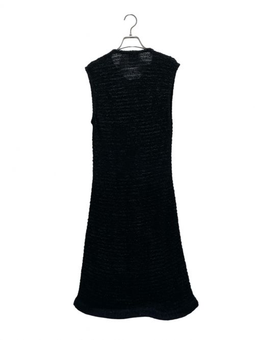 CHANEL（シャネル）CHANEL (シャネル) ノースリーブワンピース ブラック サイズ:42の古着・服飾アイテム