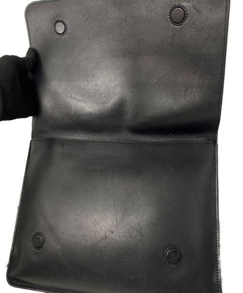 LOEWE（ロエベ）LOEWE (ロエベ) ガゼット アナグラムショルダーバッグ ブラックの古着・服飾アイテム