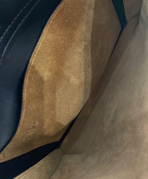 LOEWE（ロエベ）LOEWE (ロエベ) ガゼット アナグラムショルダーバッグ ブラックの古着・服飾アイテム