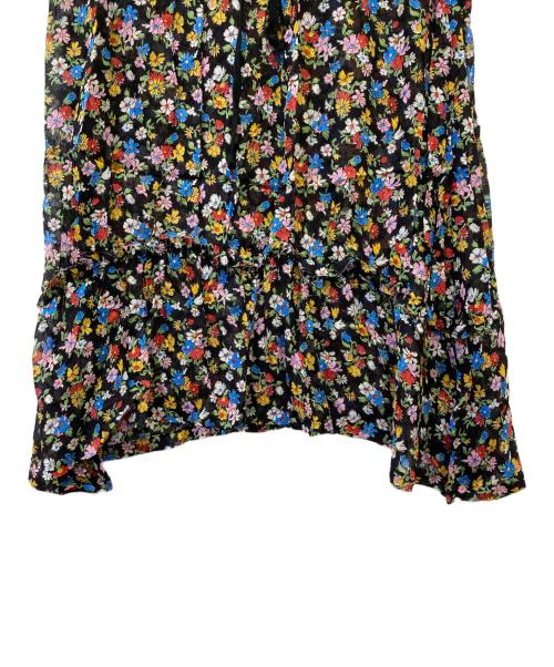 tricot COMME des GARCONS（トリココムデギャルソン）tricot COMME des GARCONS (トリココムデギャルソン) 花柄スカート ブラック サイズ:FREEの古着・服飾アイテム