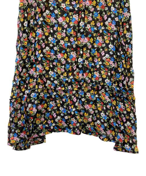 tricot COMME des GARCONS（トリココムデギャルソン）tricot COMME des GARCONS (トリココムデギャルソン) 花柄スカート ブラック サイズ:FREEの古着・服飾アイテム