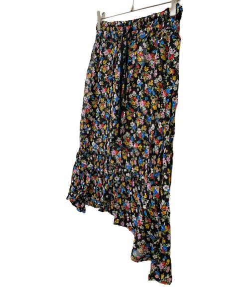 tricot COMME des GARCONS（トリココムデギャルソン）tricot COMME des GARCONS (トリココムデギャルソン) 花柄スカート ブラック サイズ:FREEの古着・服飾アイテム