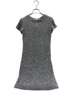 CHANELシャネル）の古着「Tweed dress」｜ホワイト×ブラック